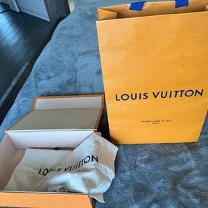 Louis Vuitton  Box, shopping bag. , and dust bag